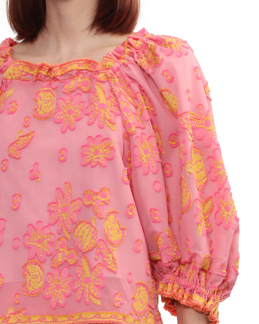 Puff sleeve blouse