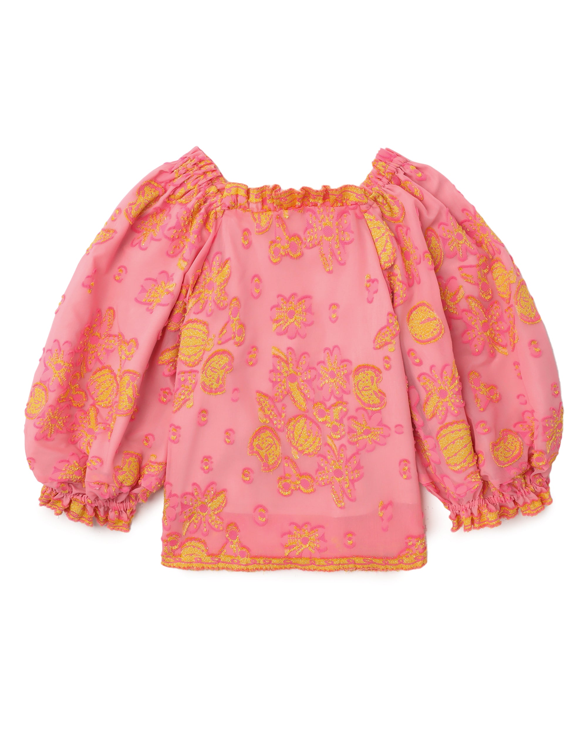 Puff sleeve blouse