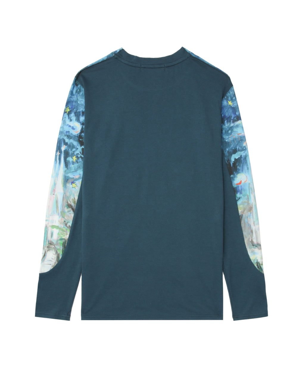 Graphic long sleeve top