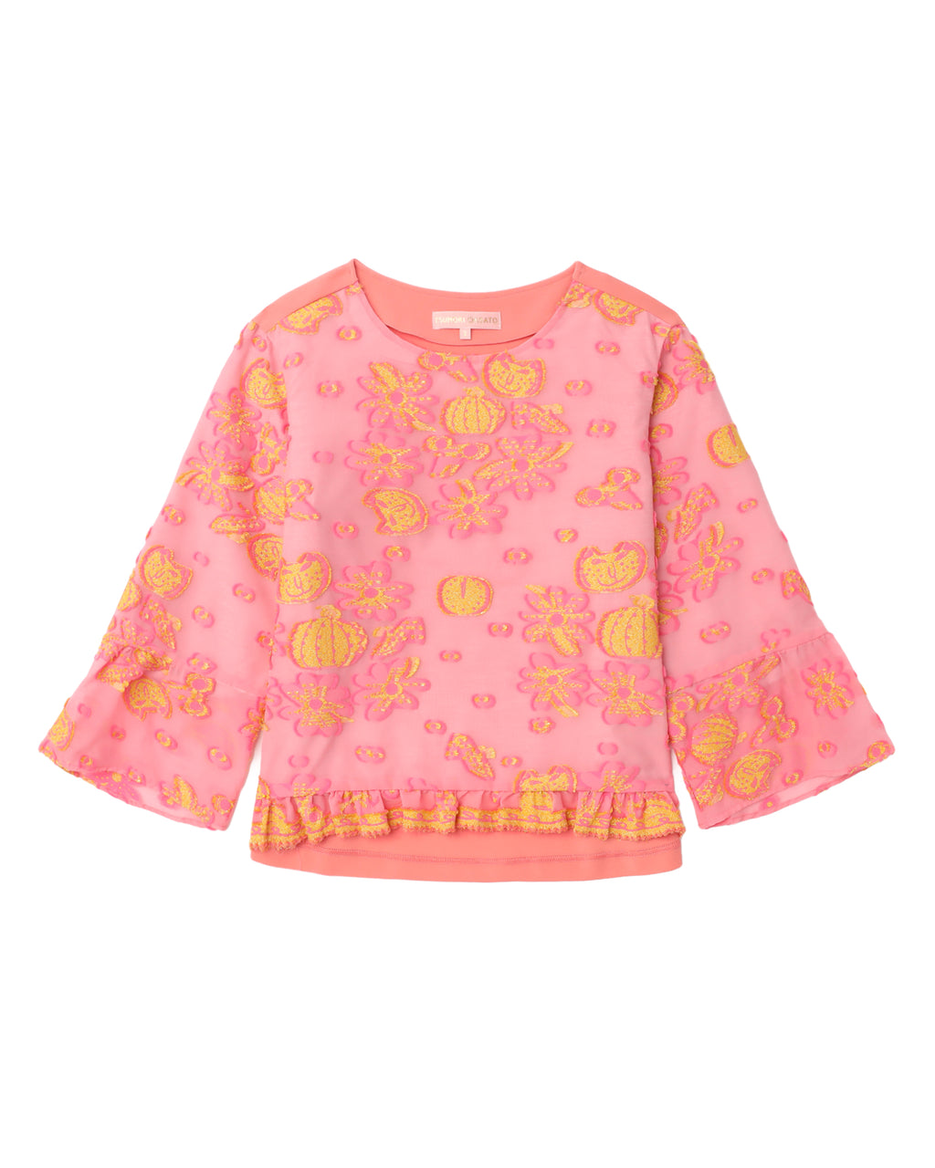 Embroidered top