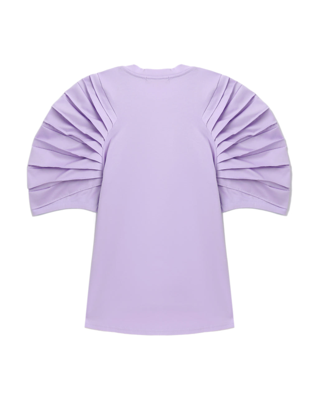 Pleated sleeve top