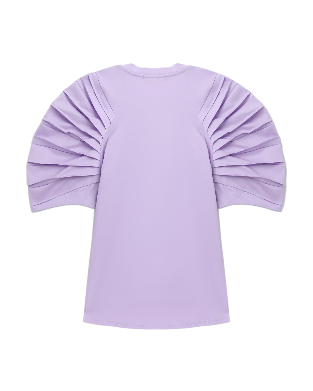 Pleated sleeve top
