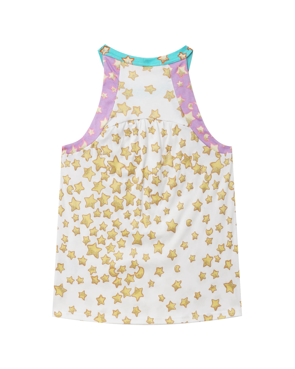 Stars halter neck tank top