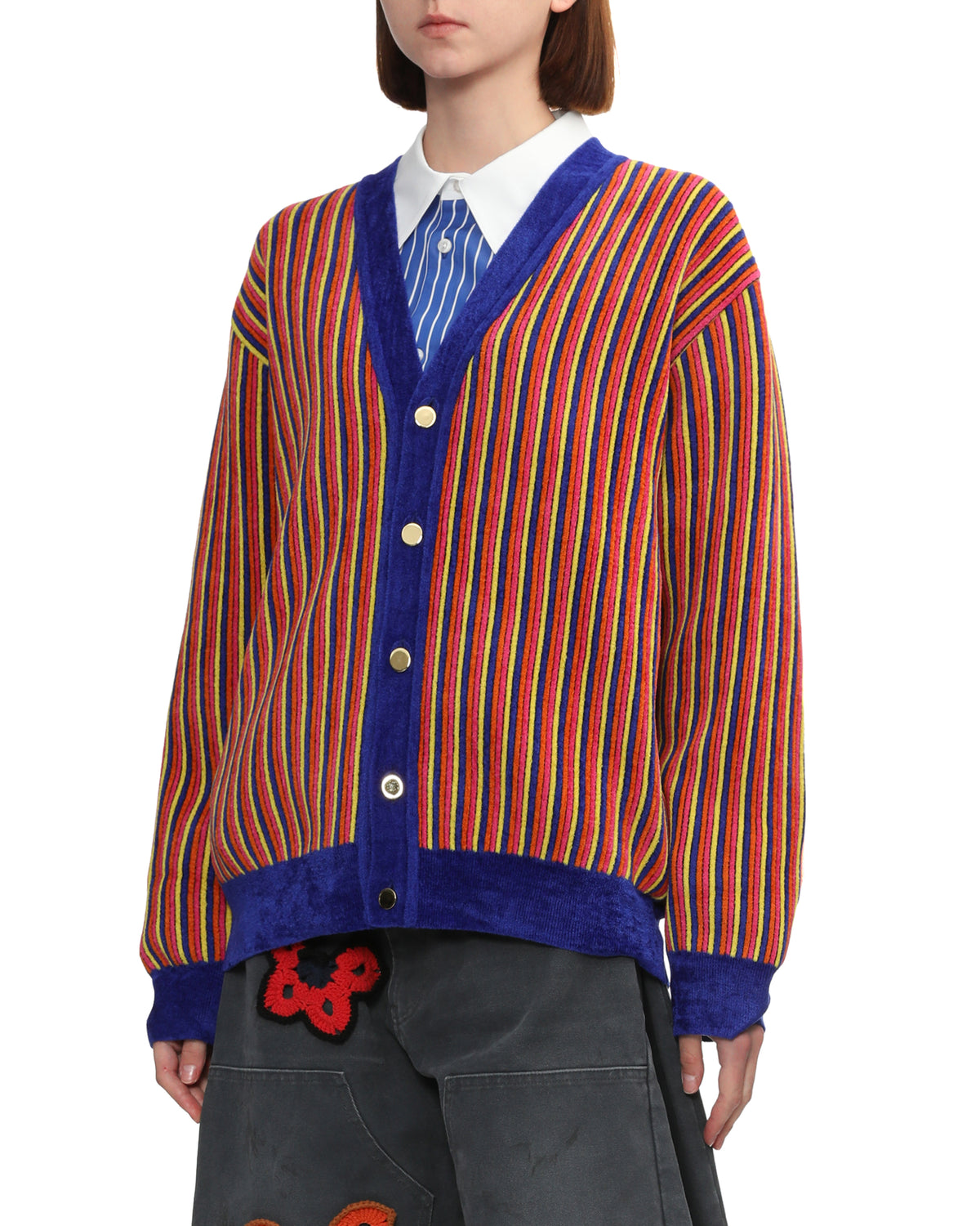 Striped cardigan