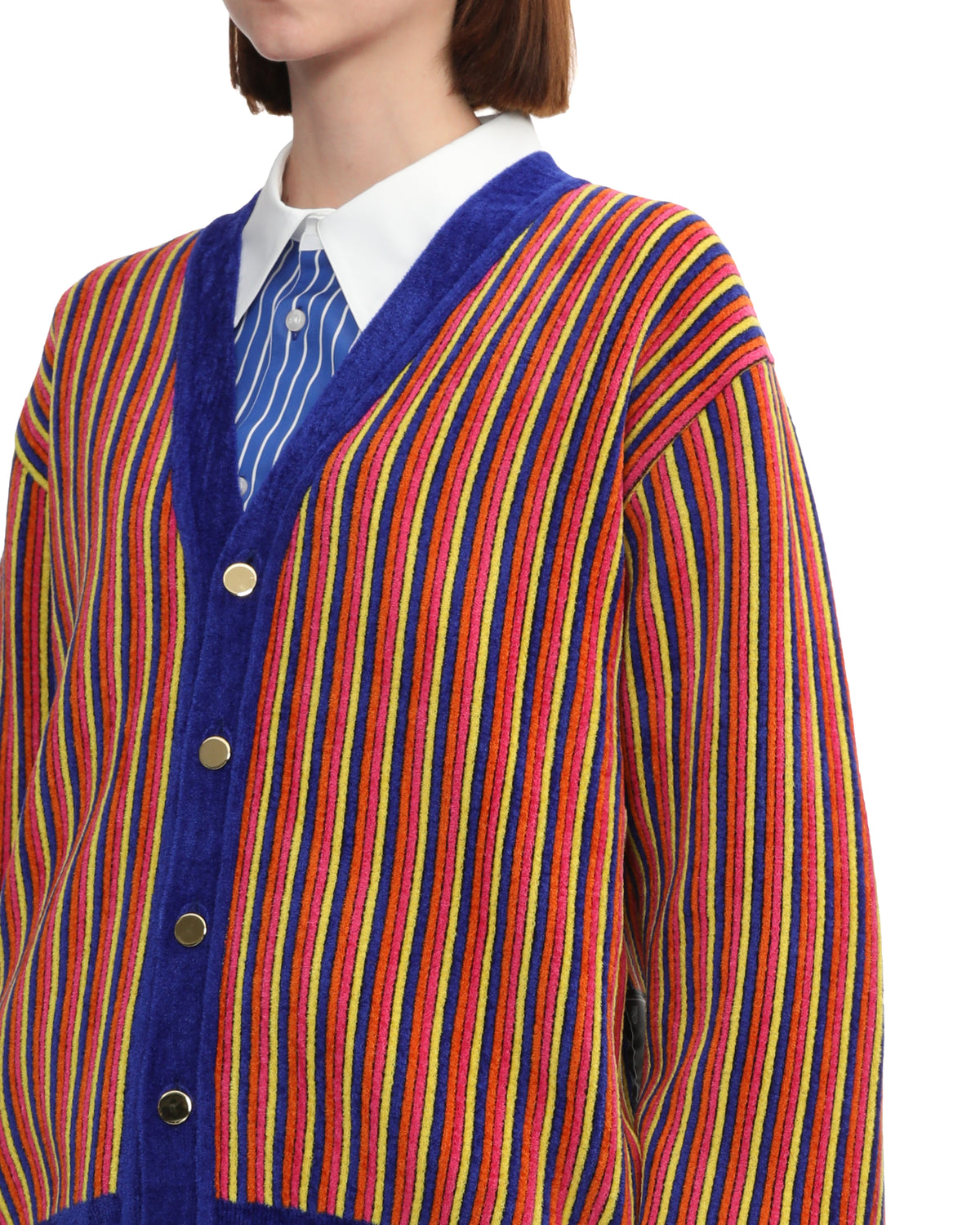 Striped cardigan