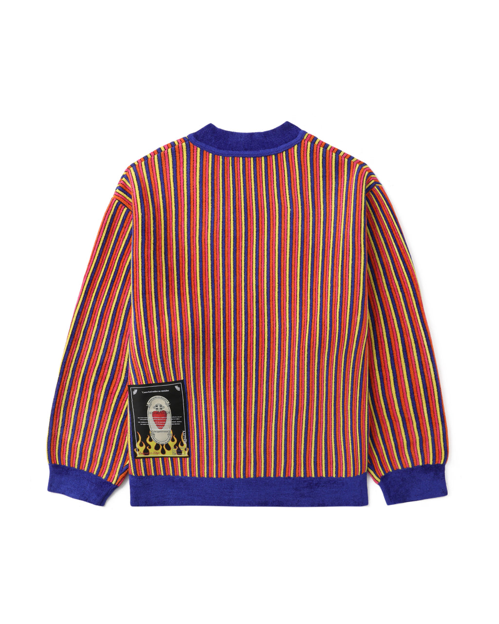 Striped cardigan