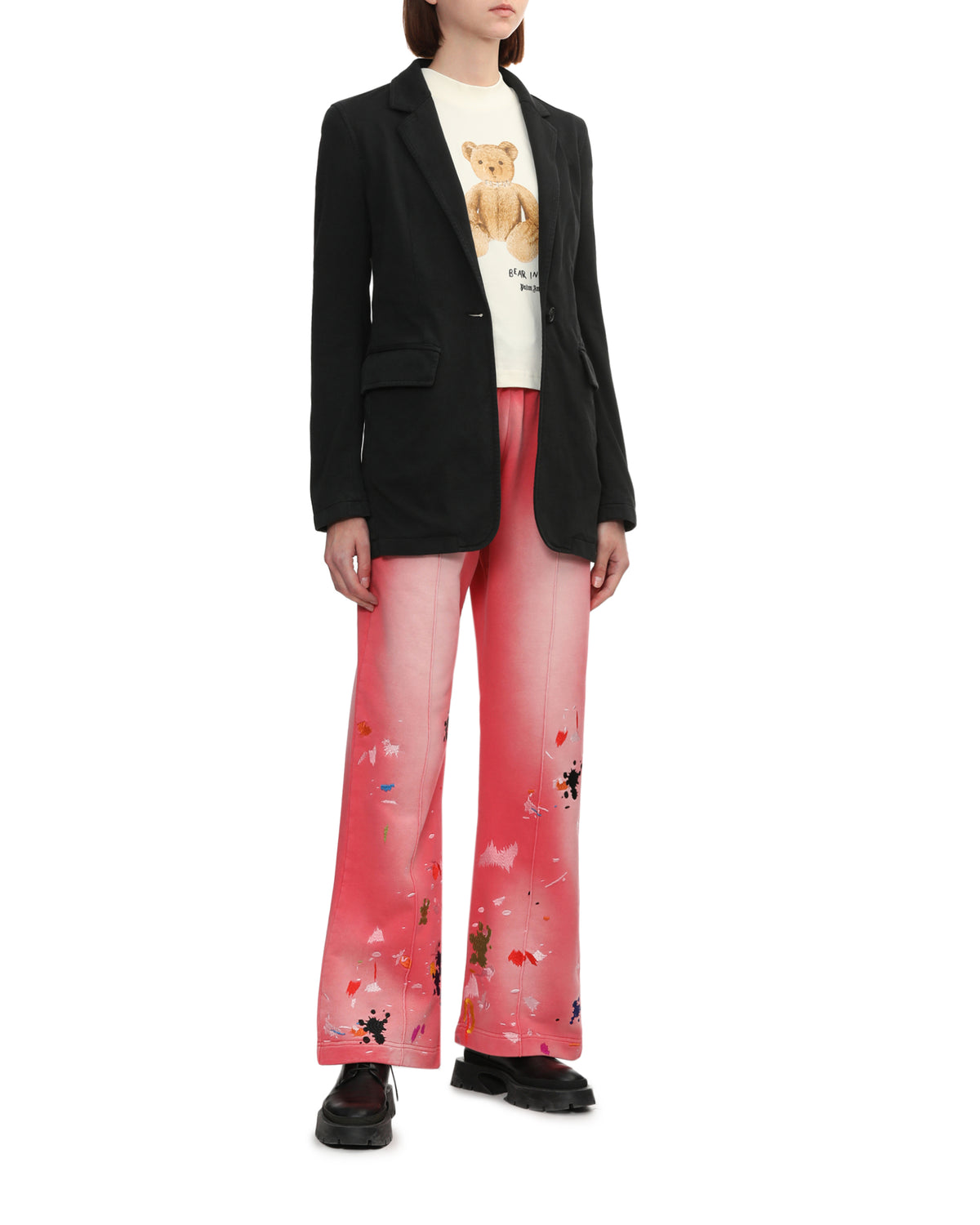 Spray paint pants