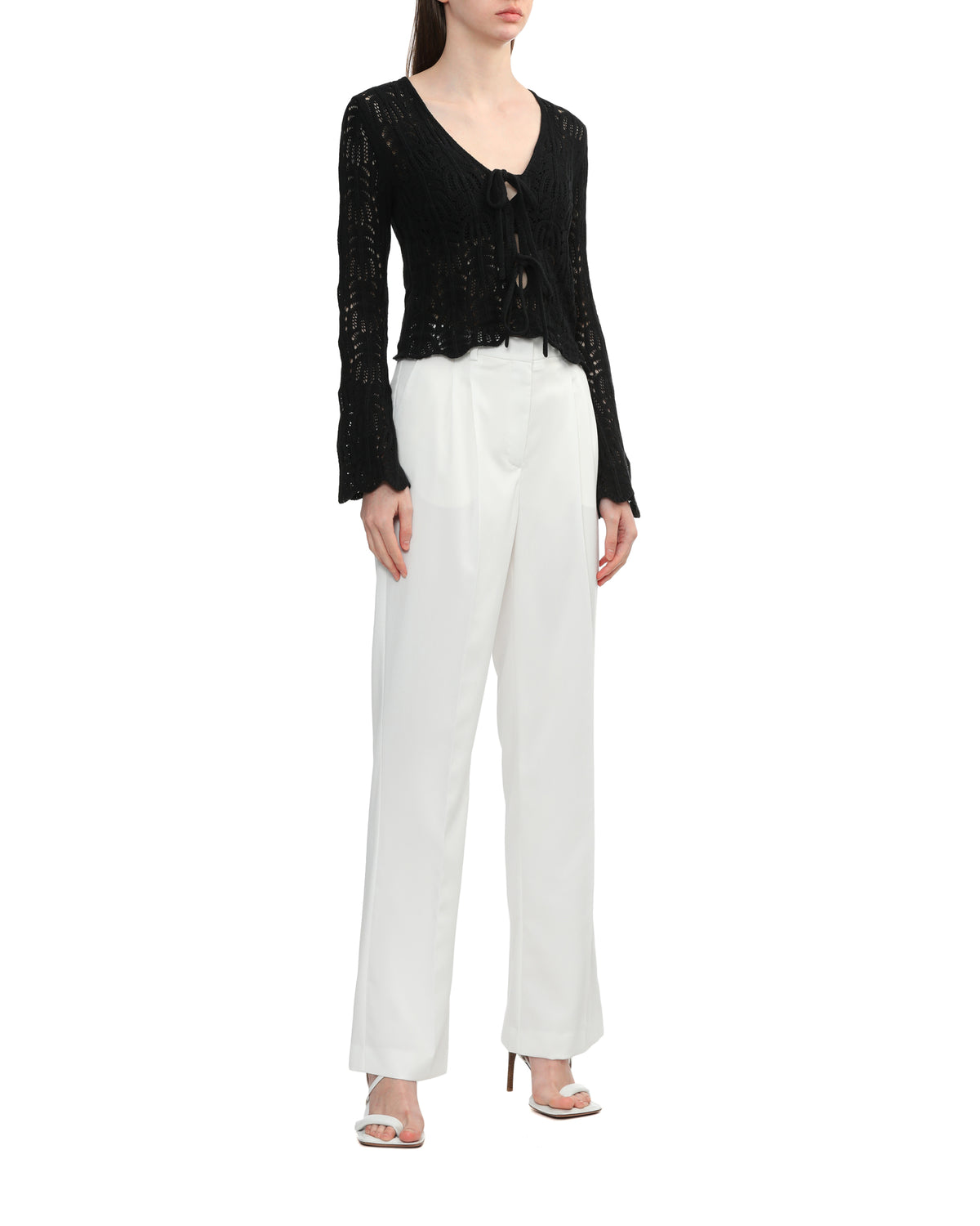 Pleated pants
