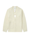 Half button down cardigan