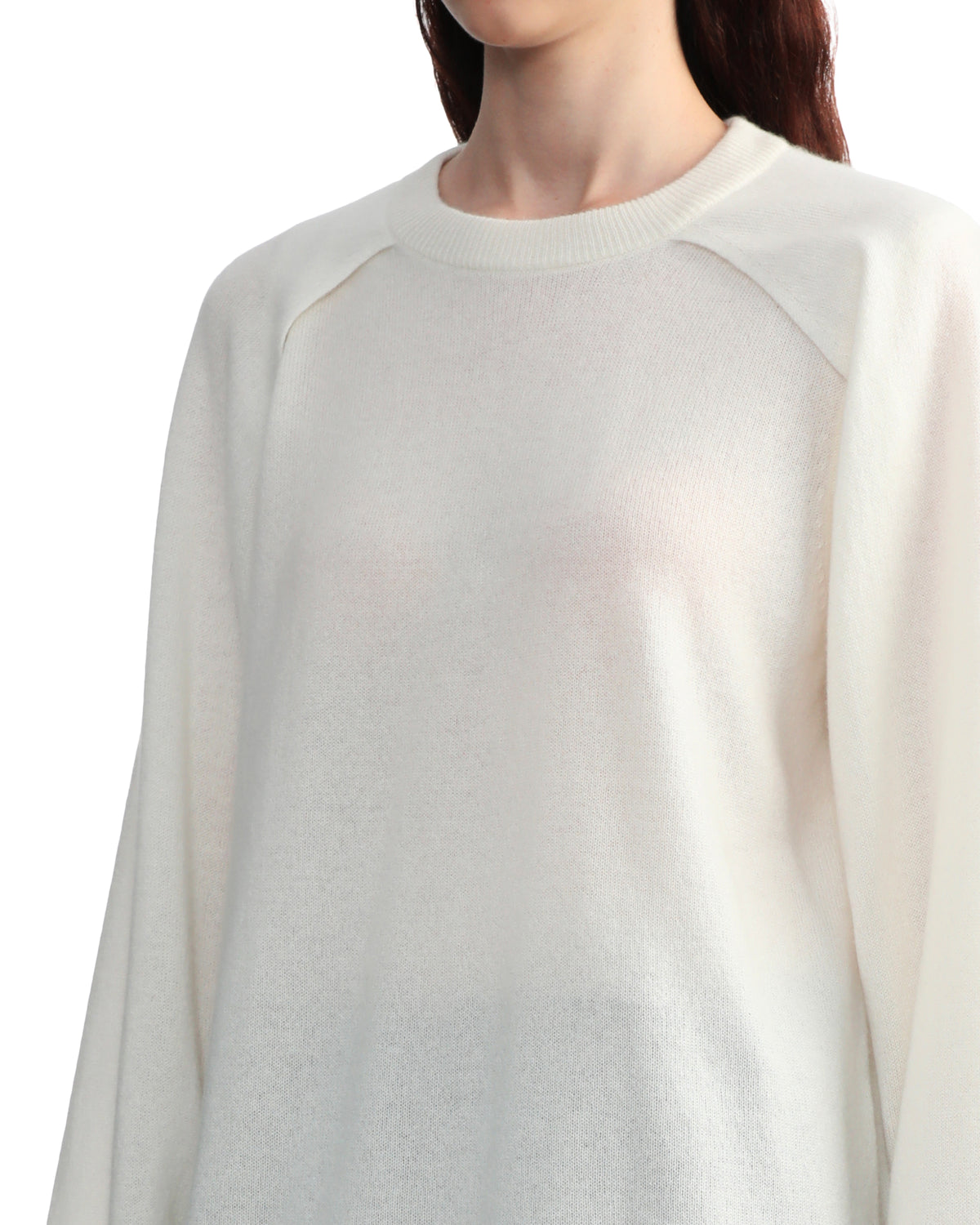 Cashmere easy cocoon knit tunic