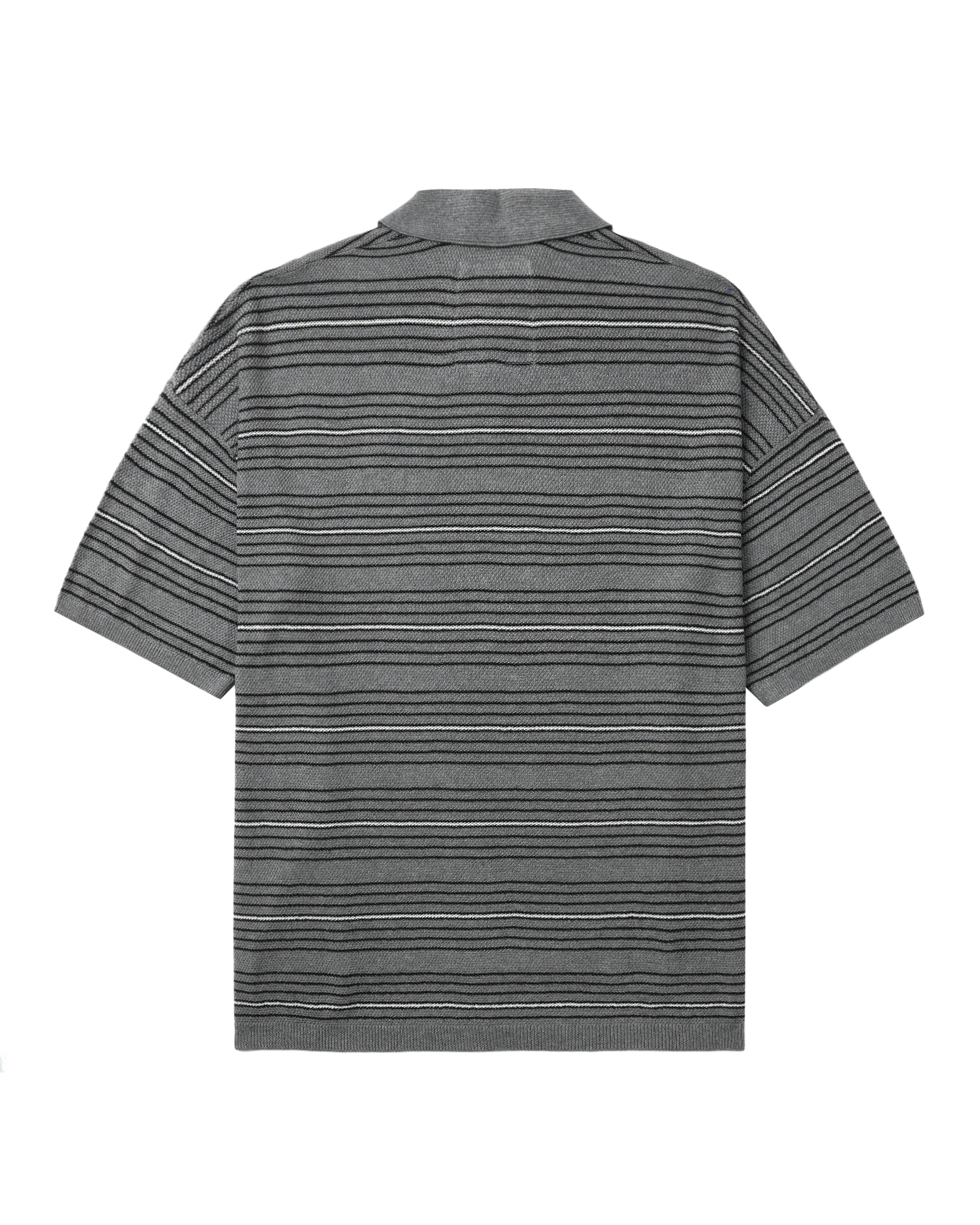 Striped polo shirt
