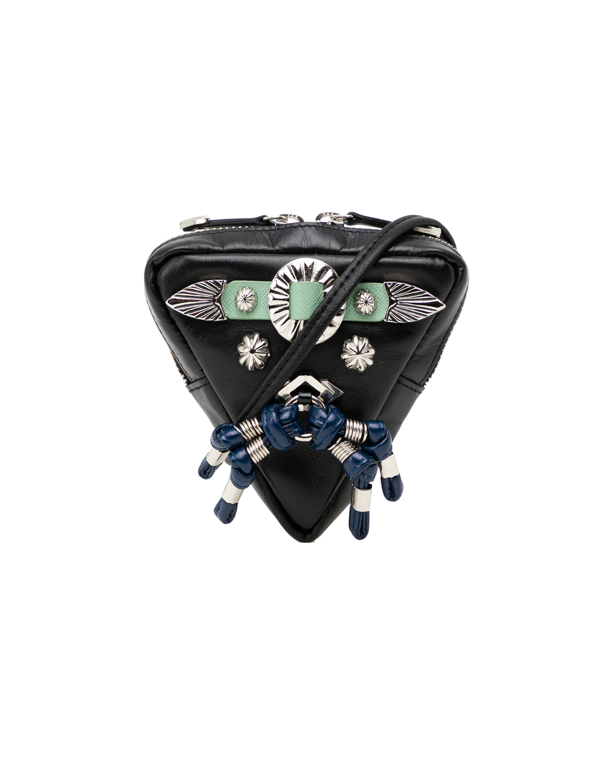 Triangle shoulder pouch