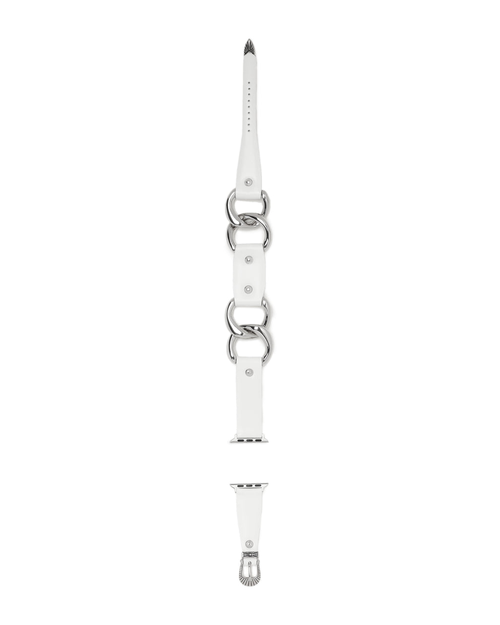 Ring chain watch belt