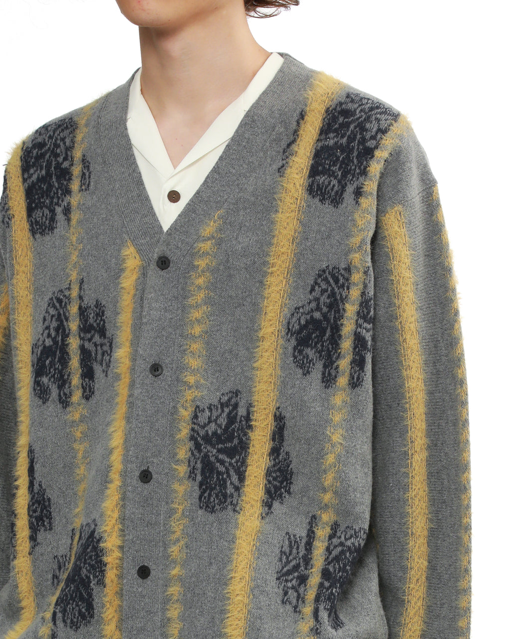 Patterned cardigan