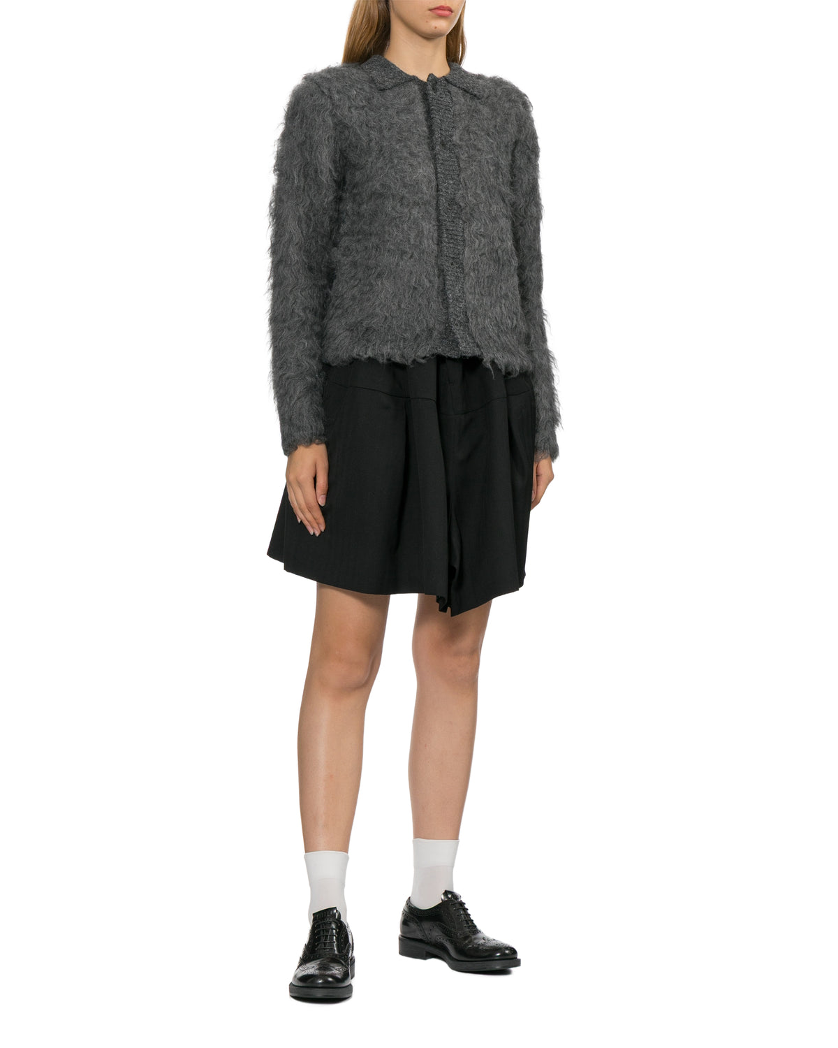 Furry cardigan