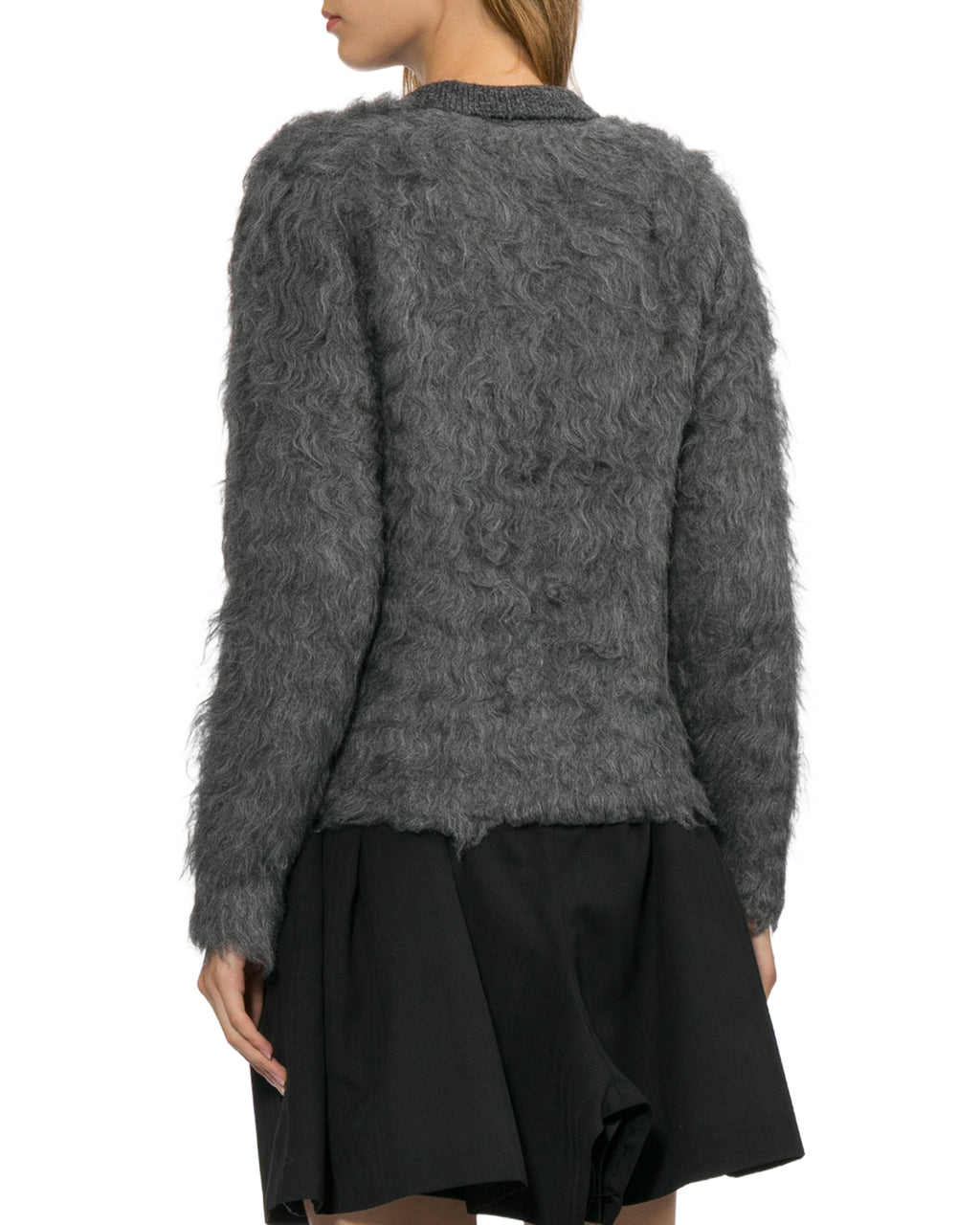 Furry cardigan