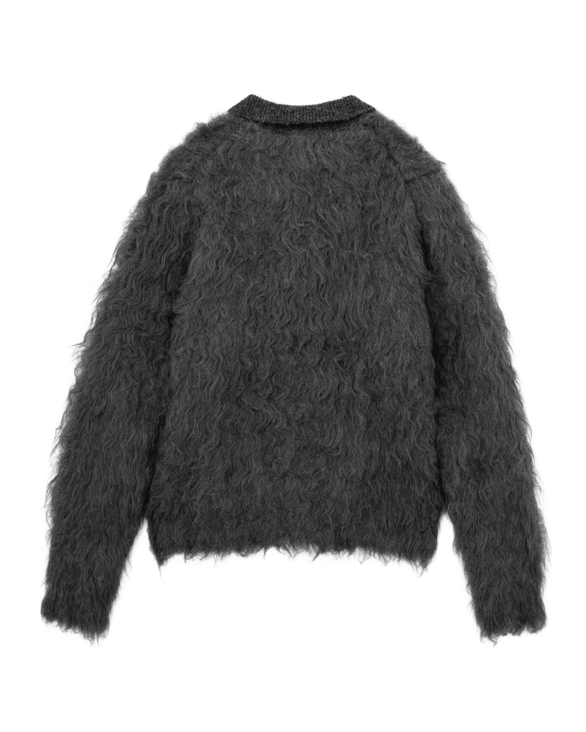 Furry cardigan