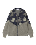 Printed cardigan