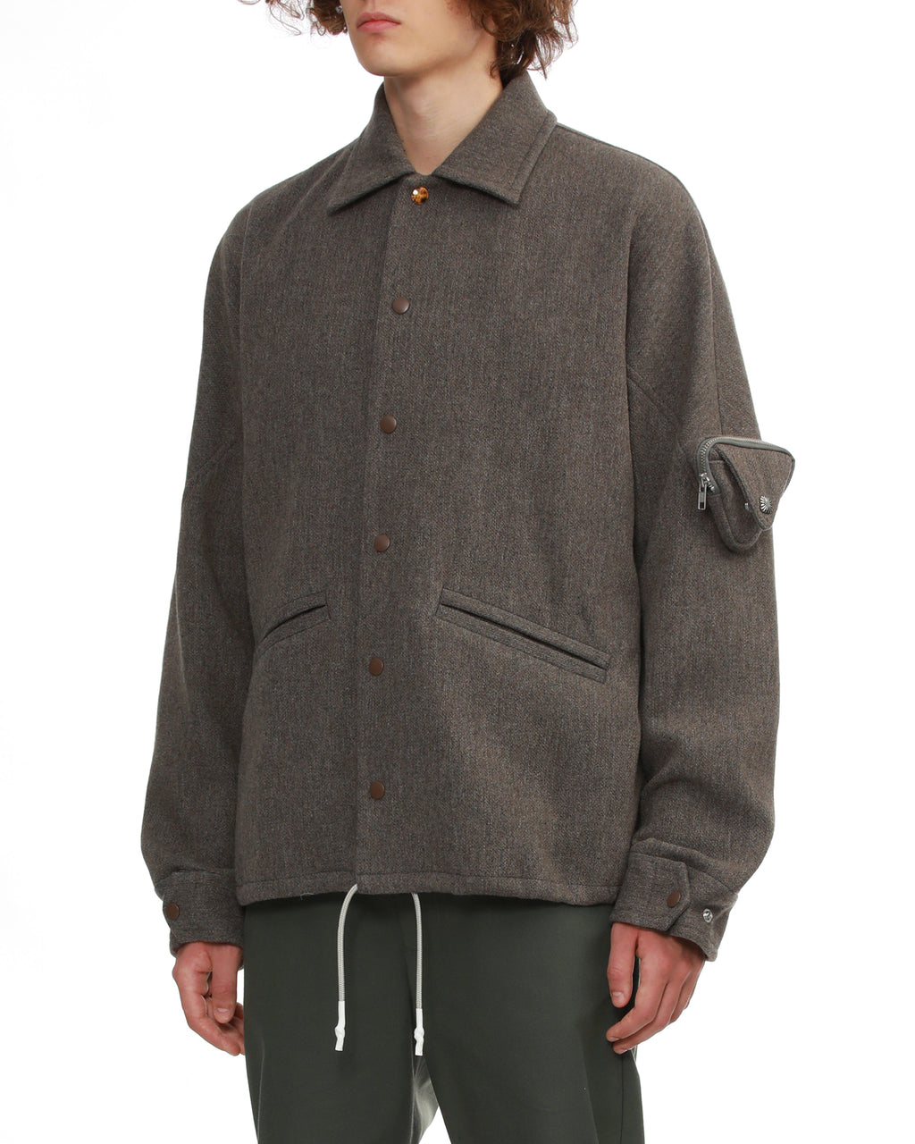 Buttoned jacket