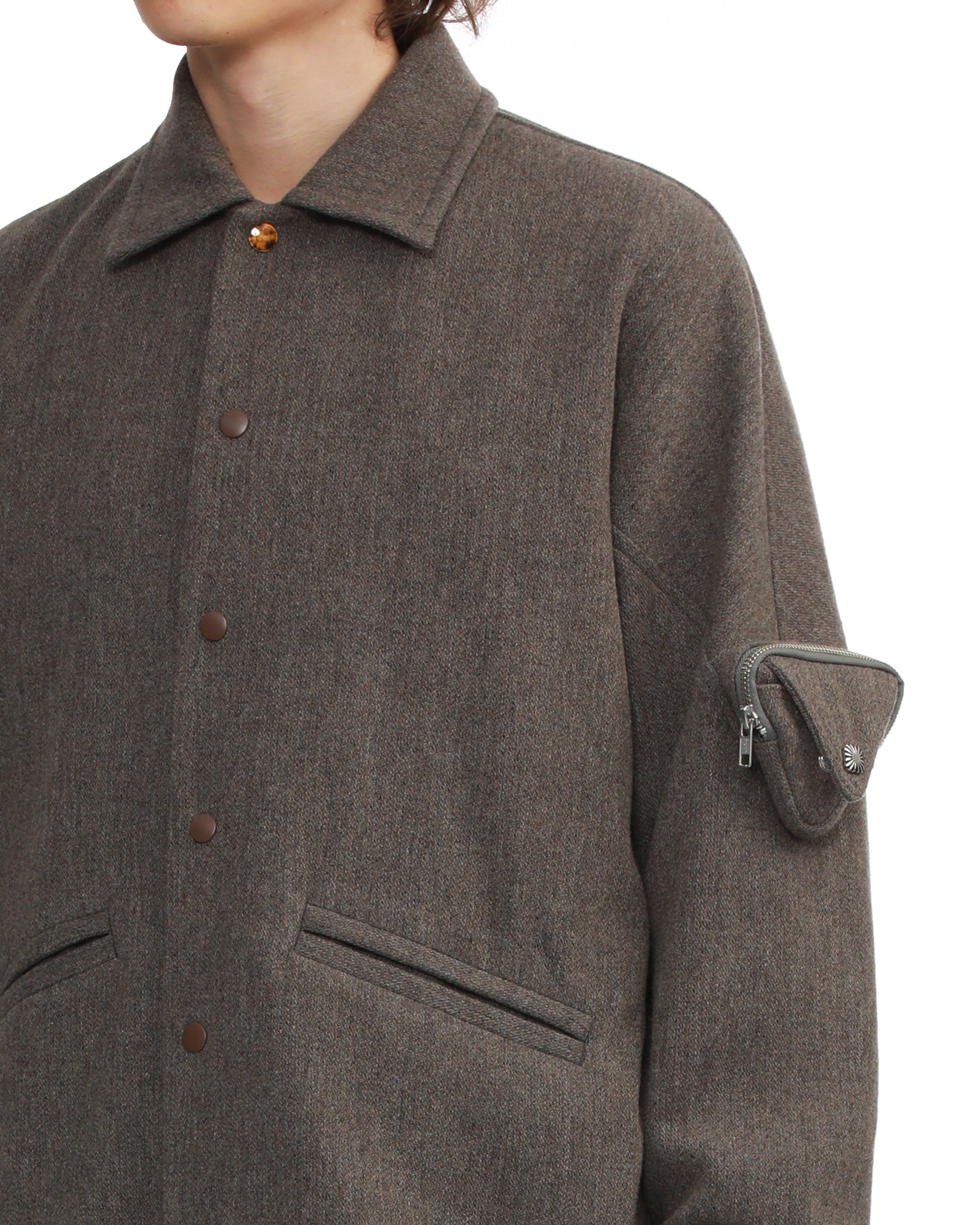Buttoned jacket