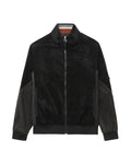 Velvet track jacket