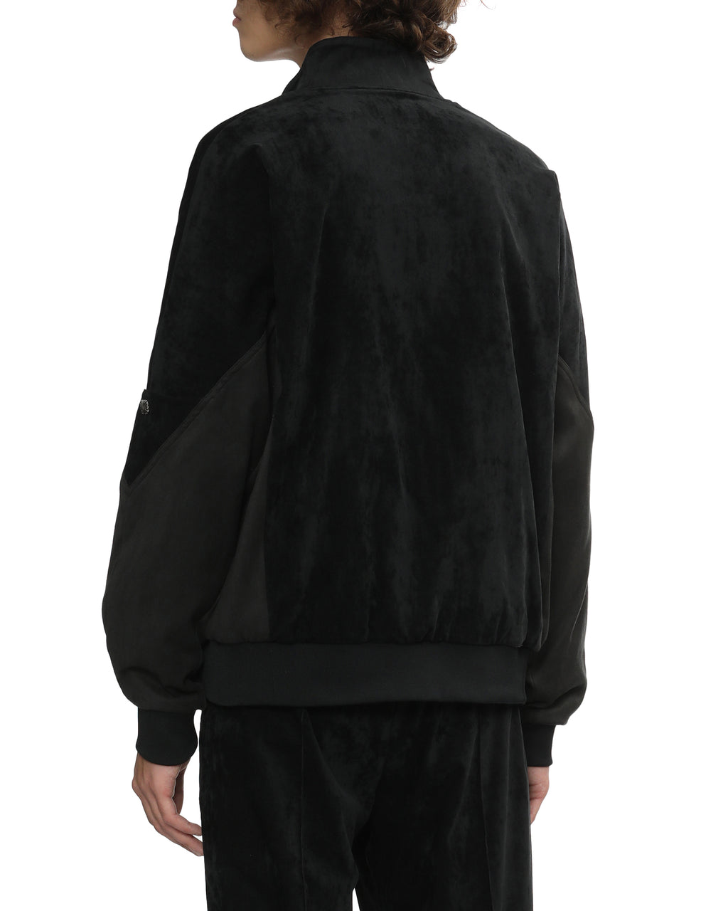 Velvet track jacket