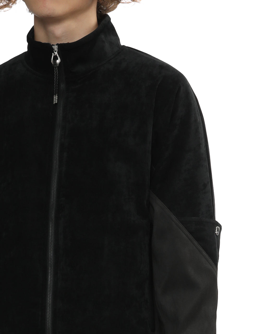 Velvet track jacket