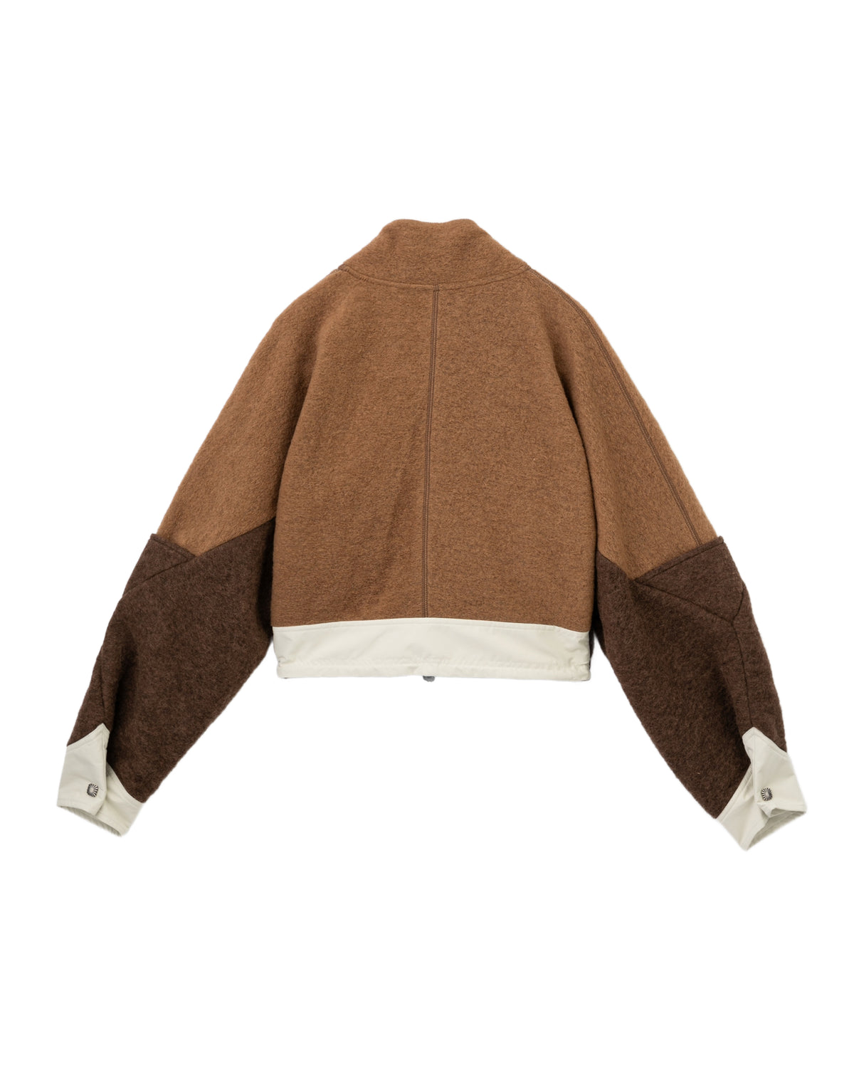 Wool jersey blouson