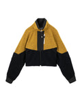 Wool jersey blouson