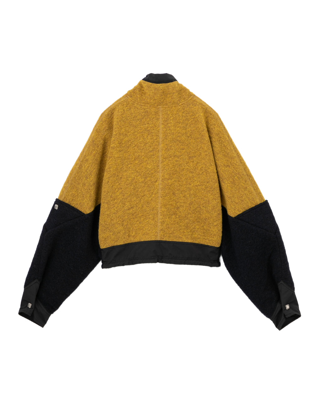 Wool jersey blouson