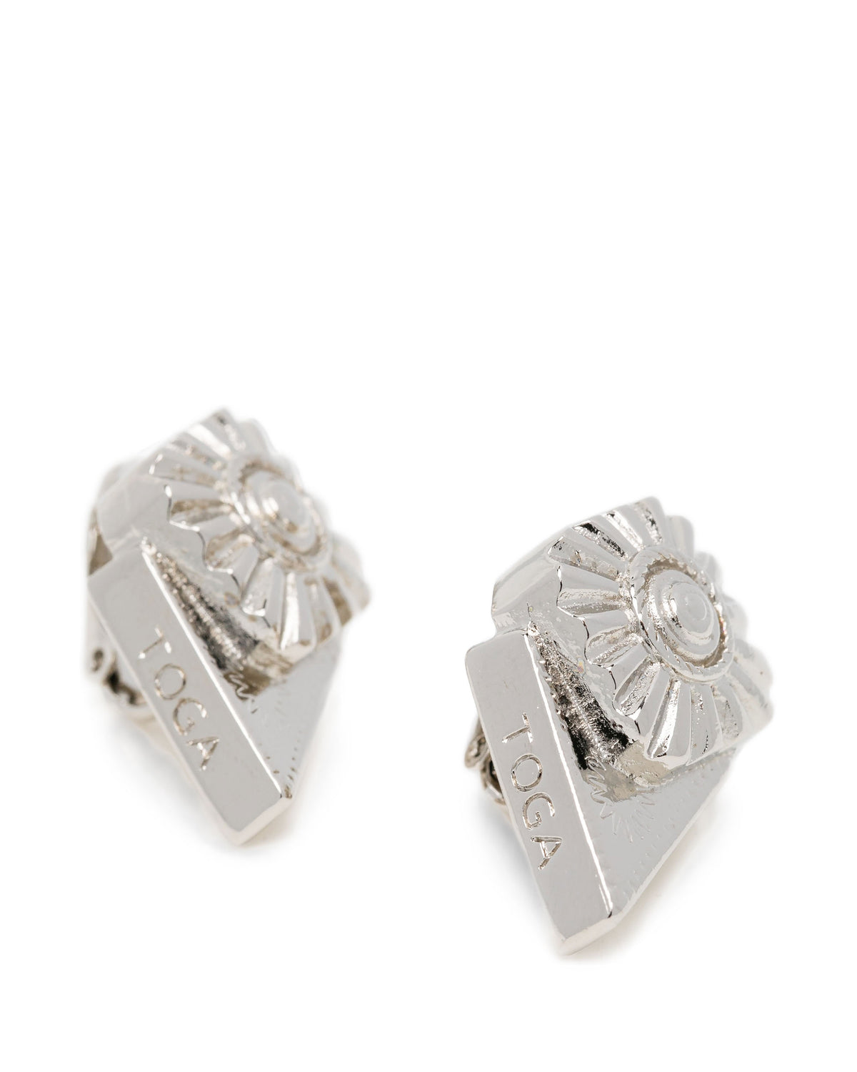 Metal earrings