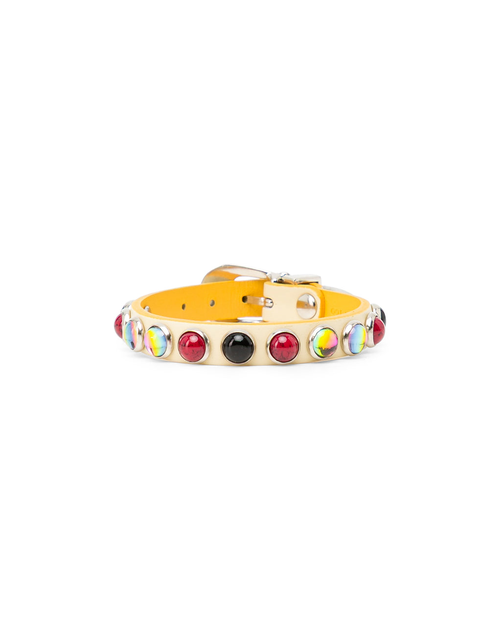 Studded gem bracelet