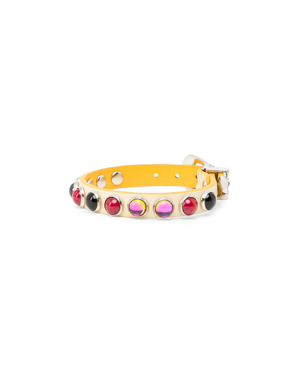 Studded gem bracelet