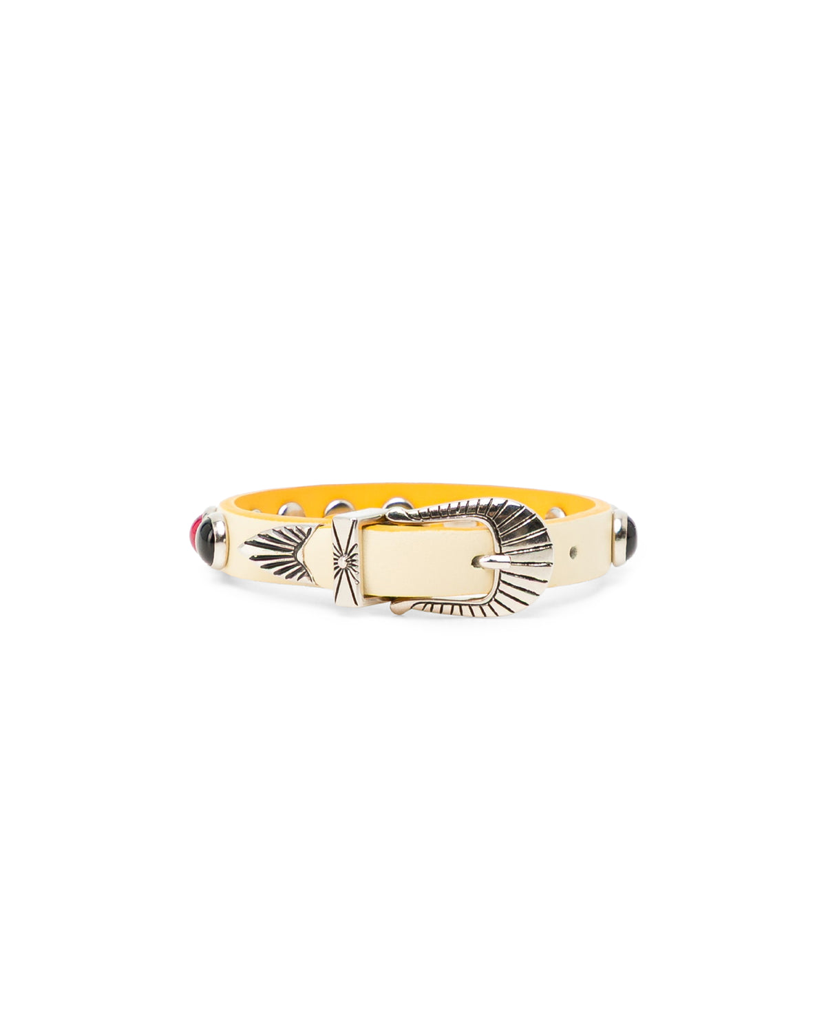 Studded gem bracelet