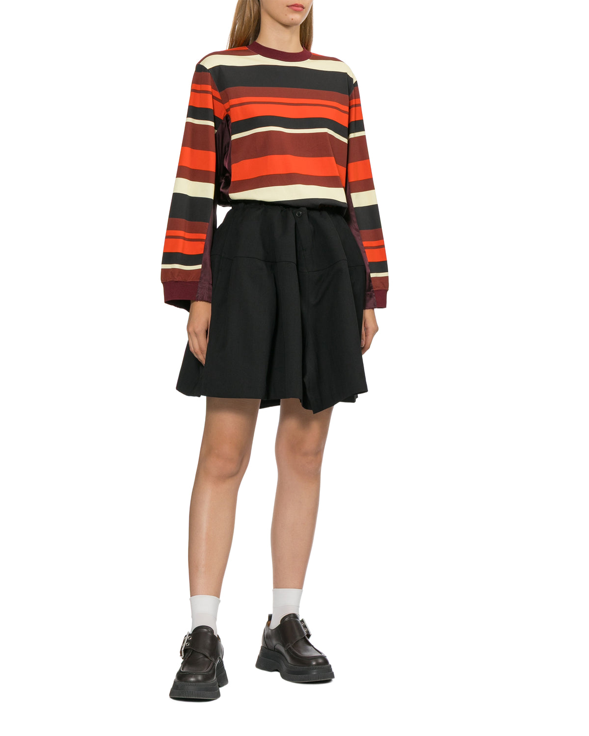 Striped sweatshirt