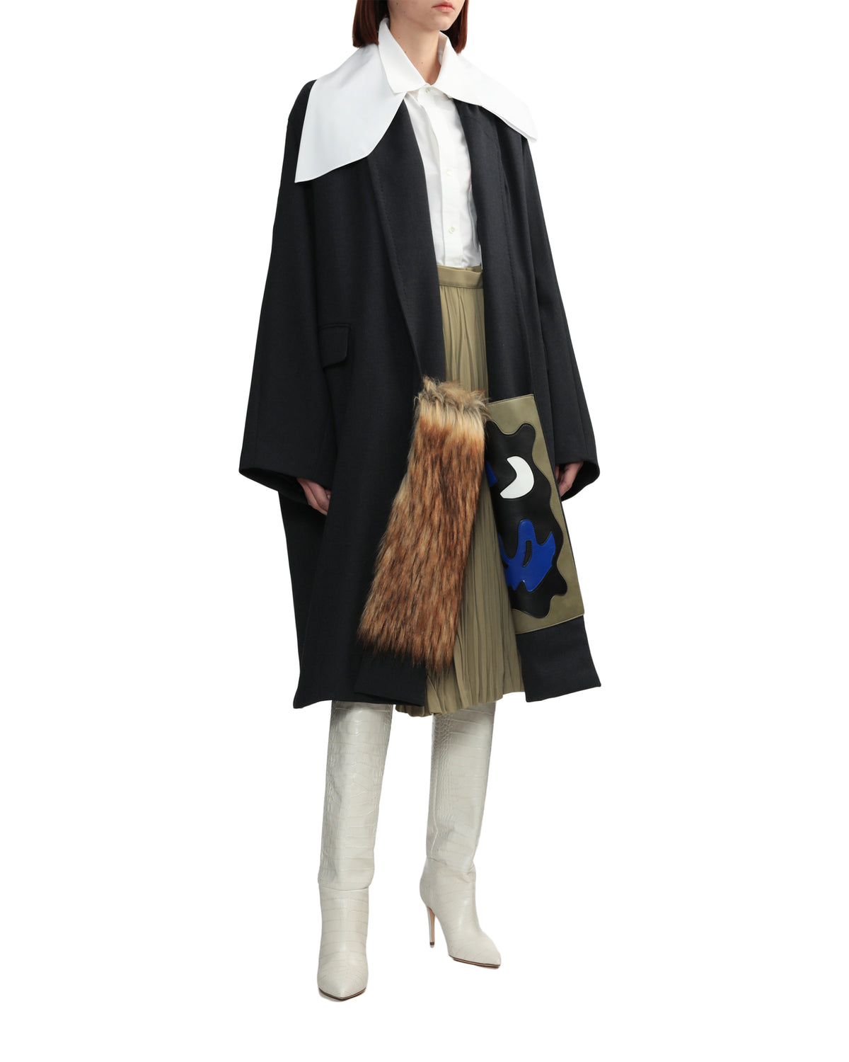 Patchwork coat