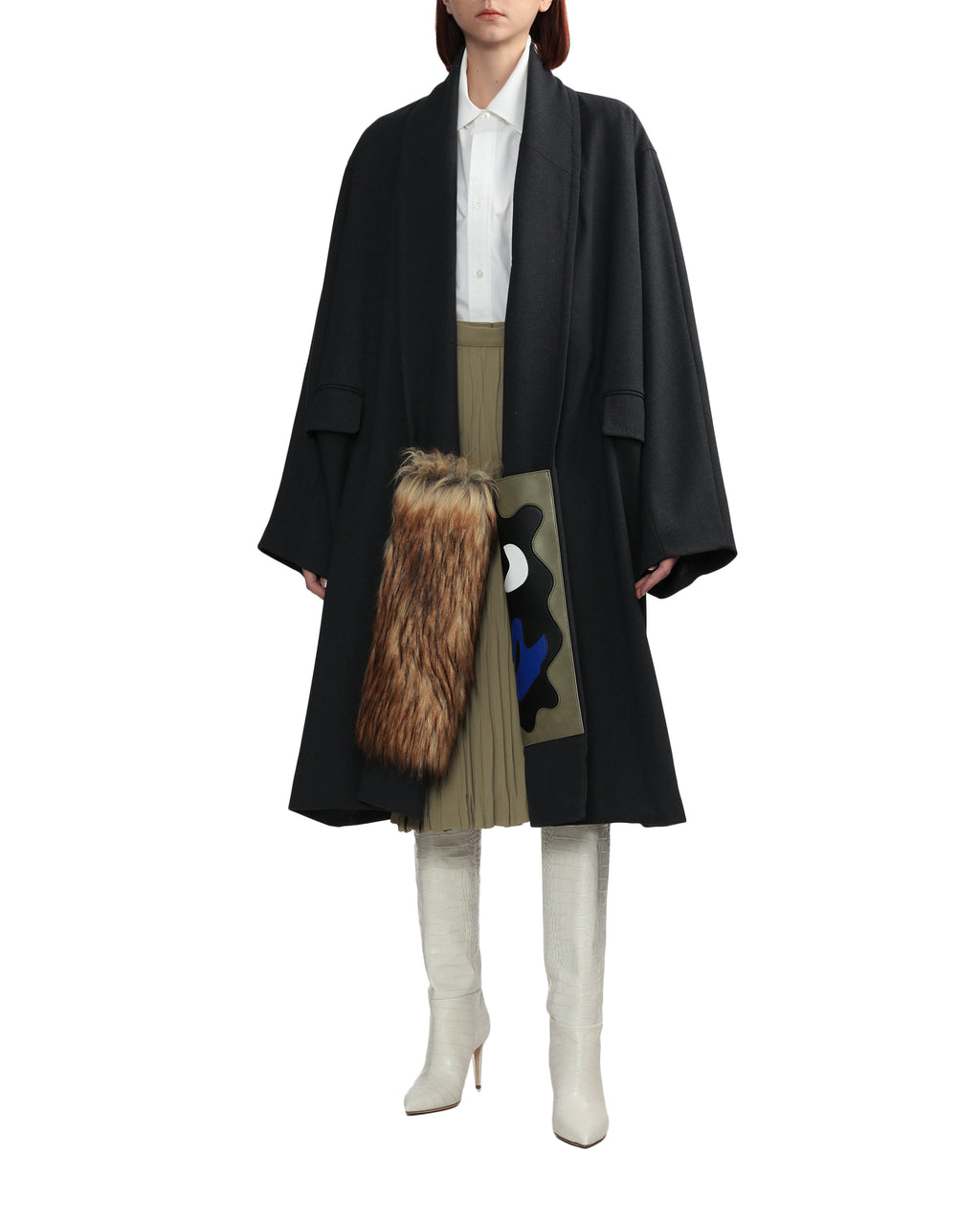 Patchwork coat