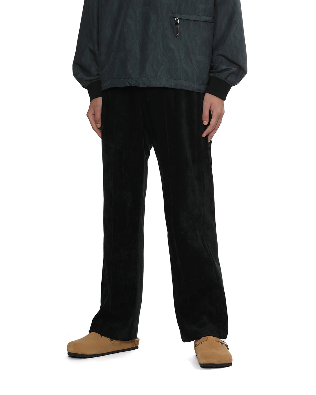 Velvet track pants