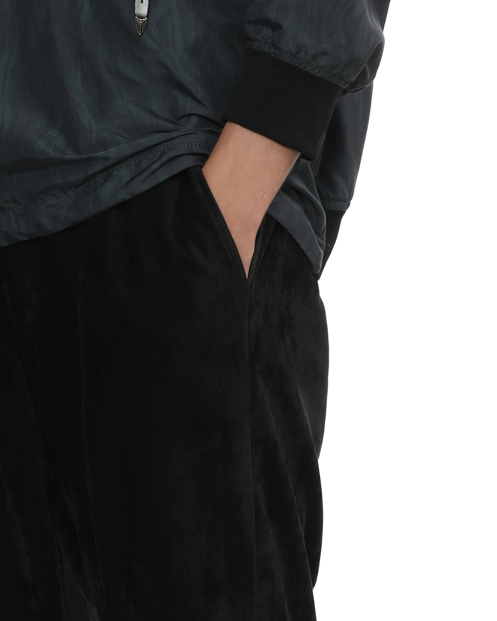 Velvet track pants