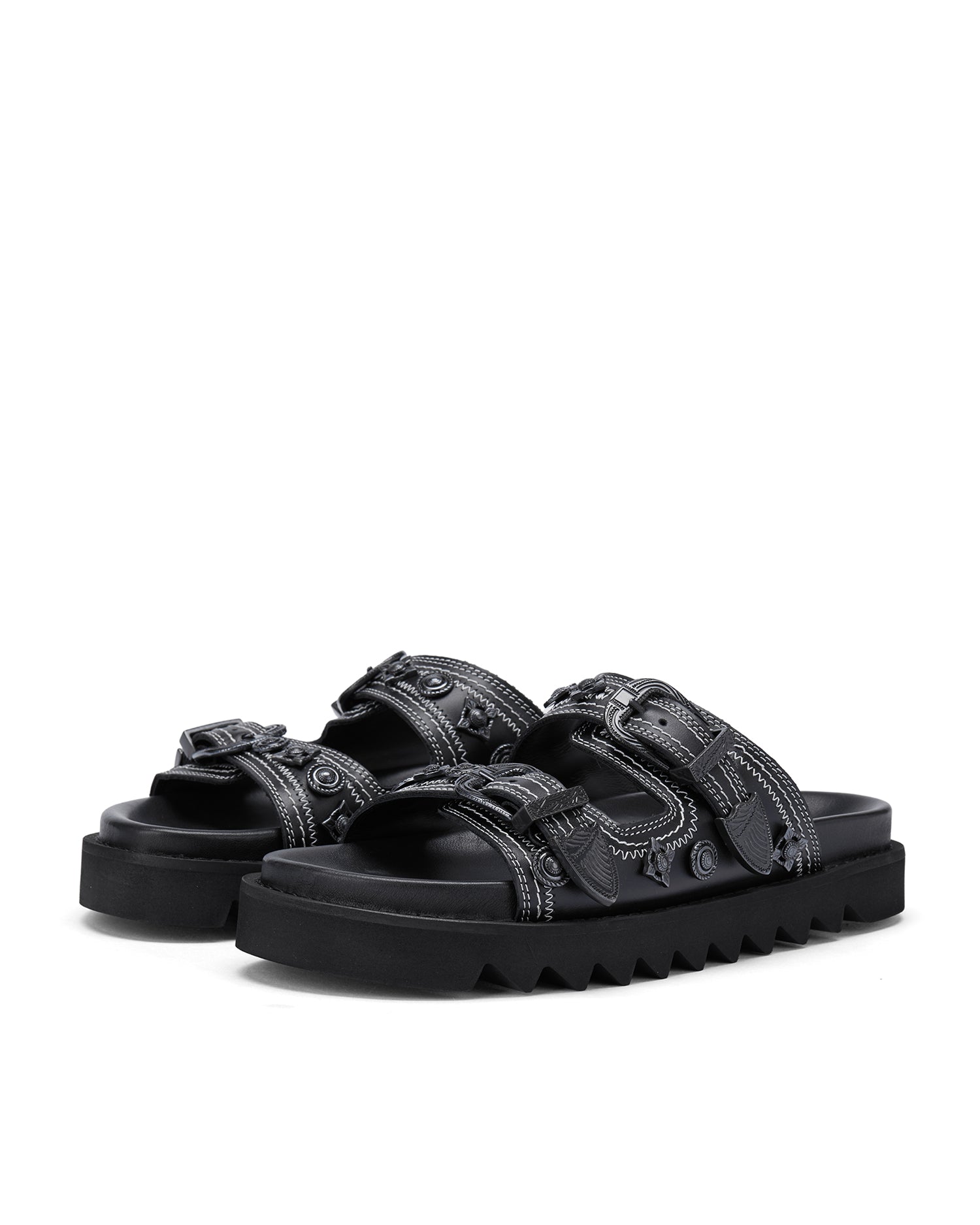 Embellished sandals