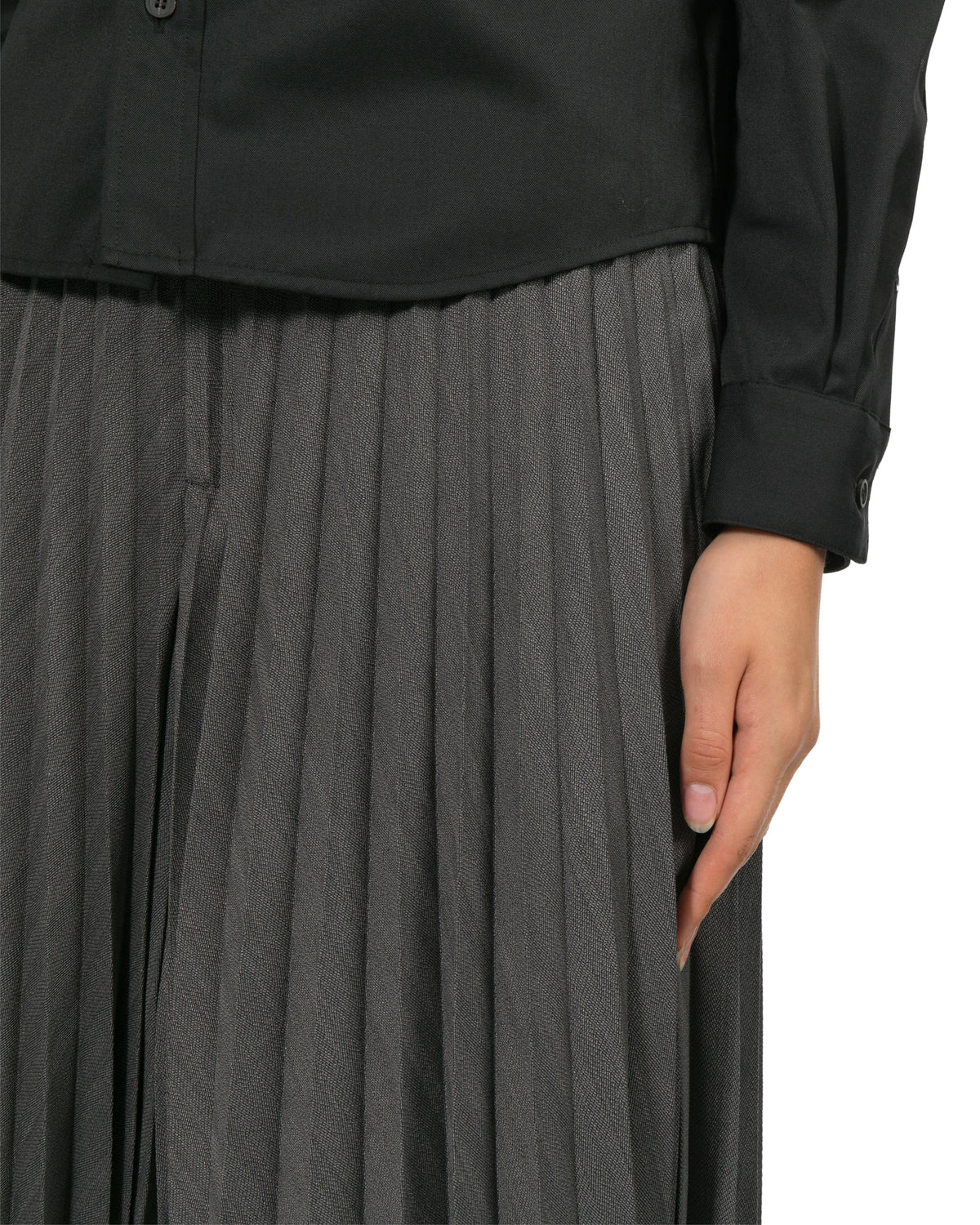Pleated skirt