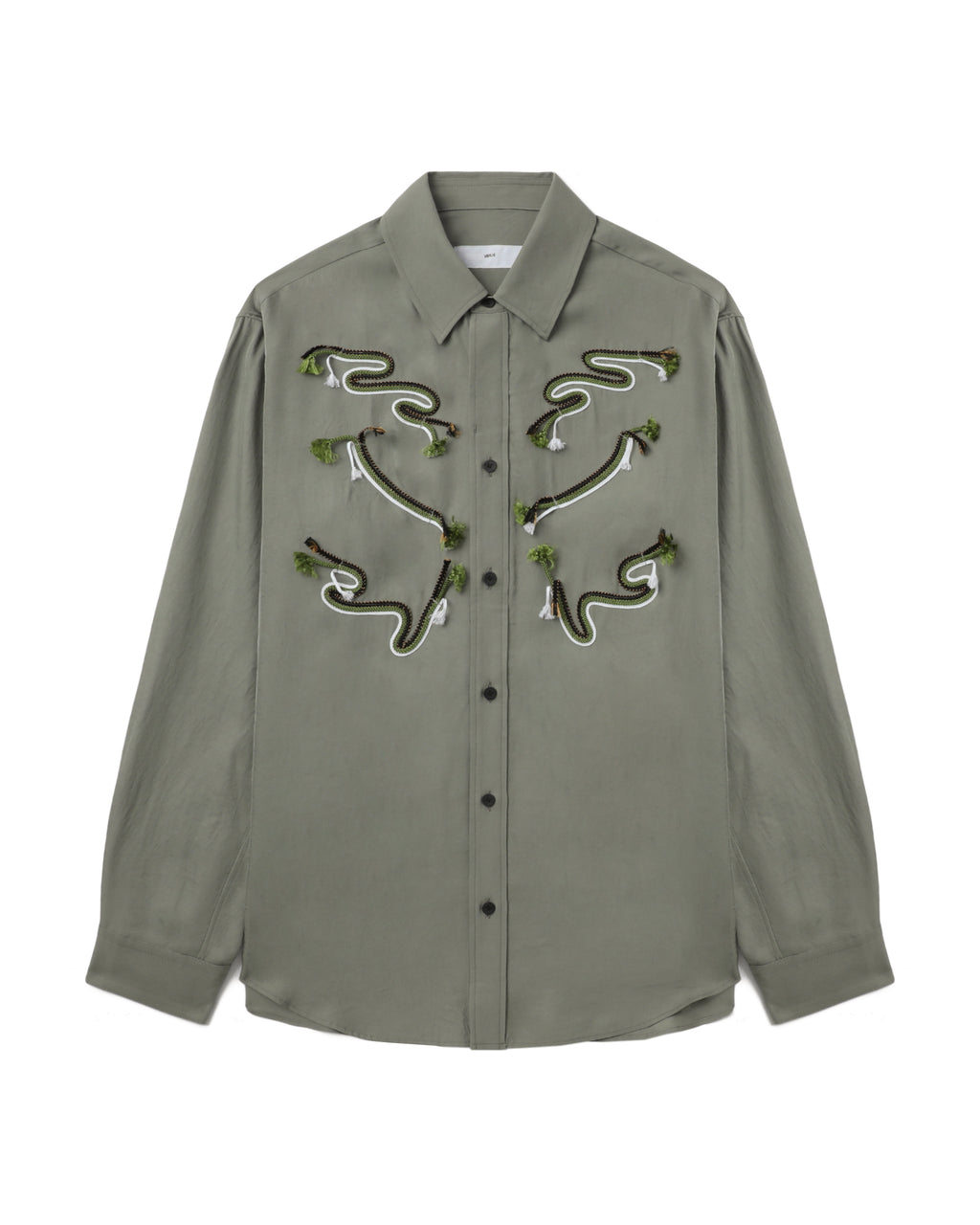 Acetate twill shirt