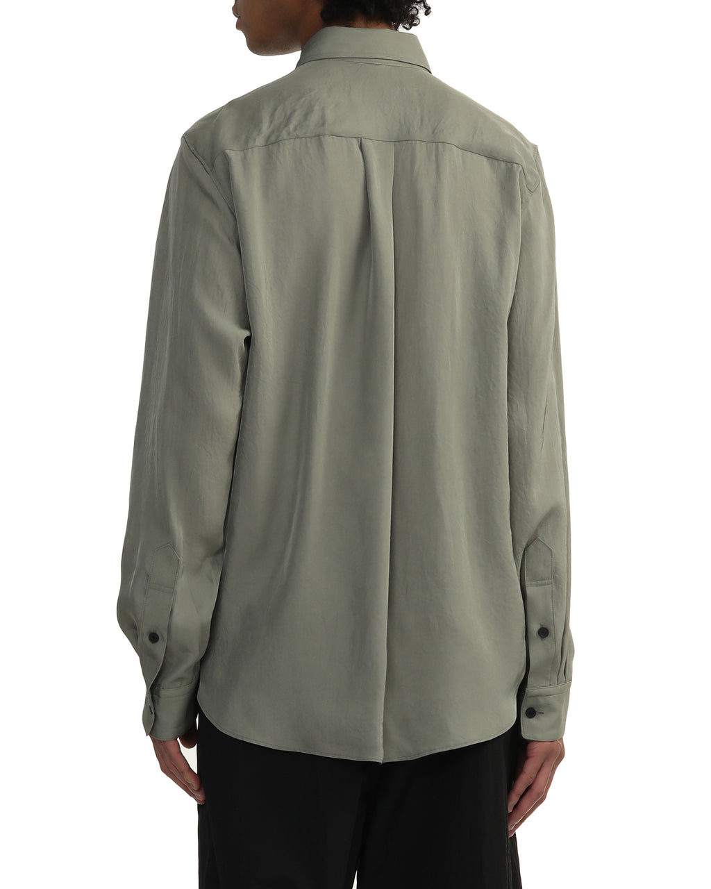 Acetate twill shirt
