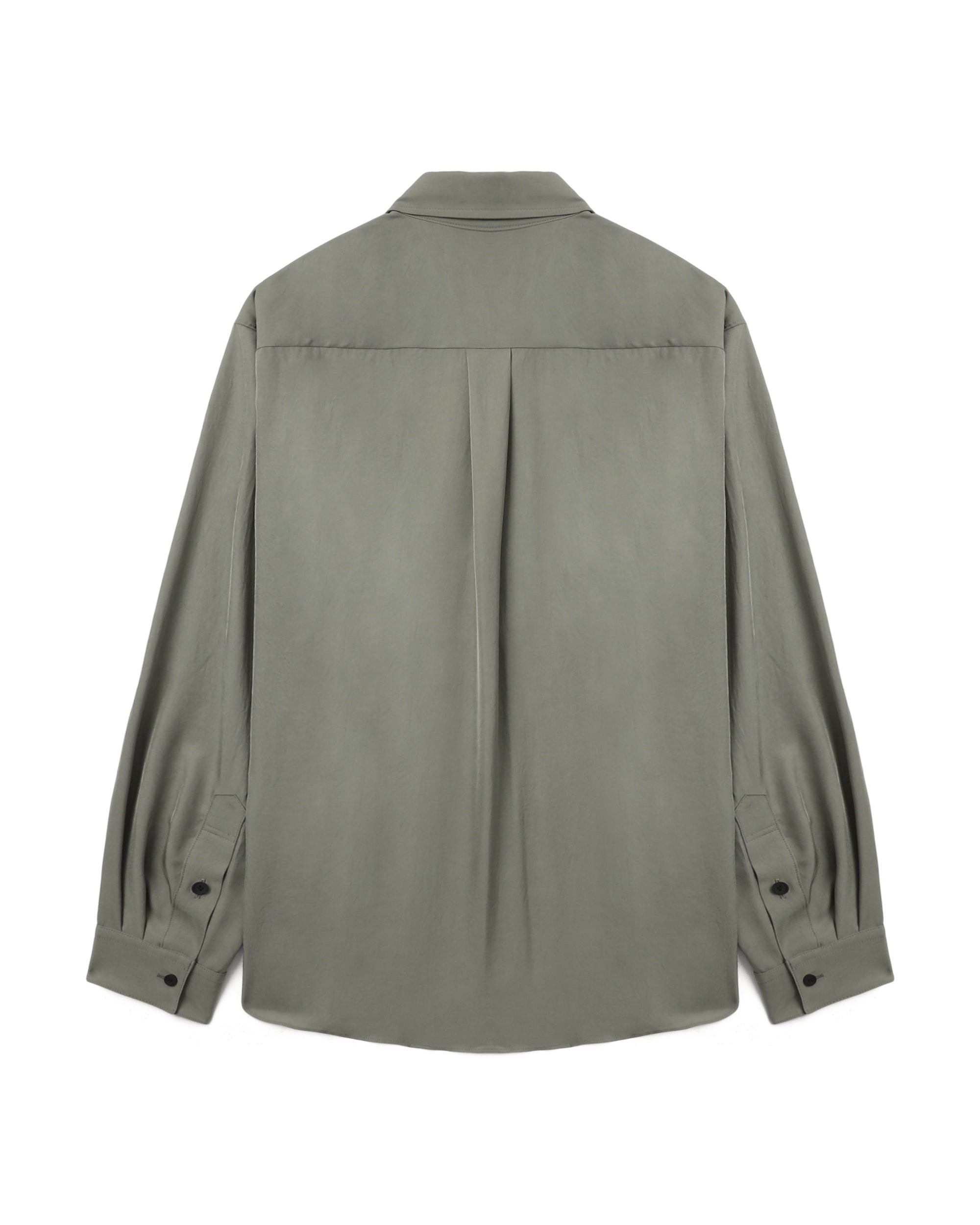 Acetate twill shirt