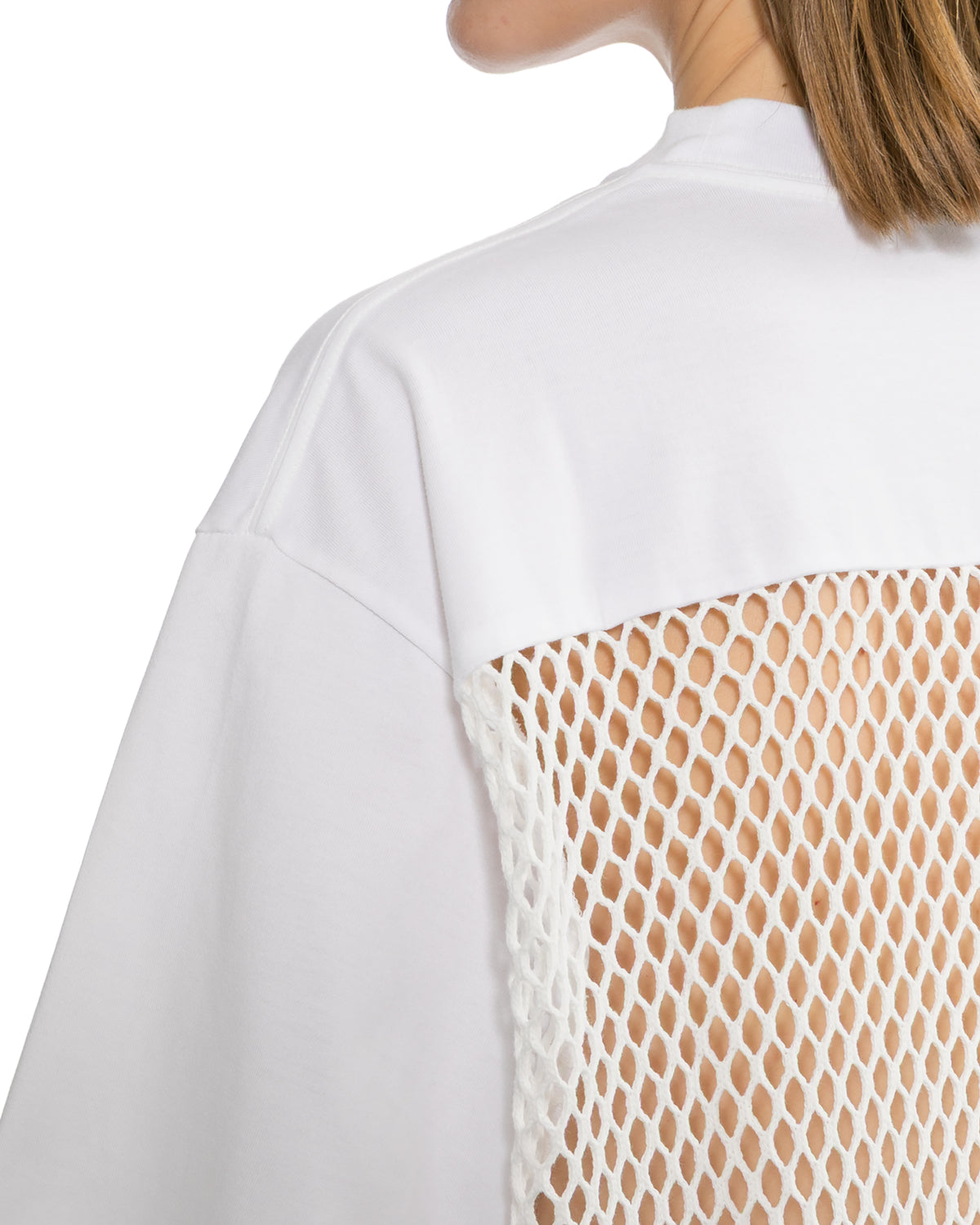 Mesh-back tee