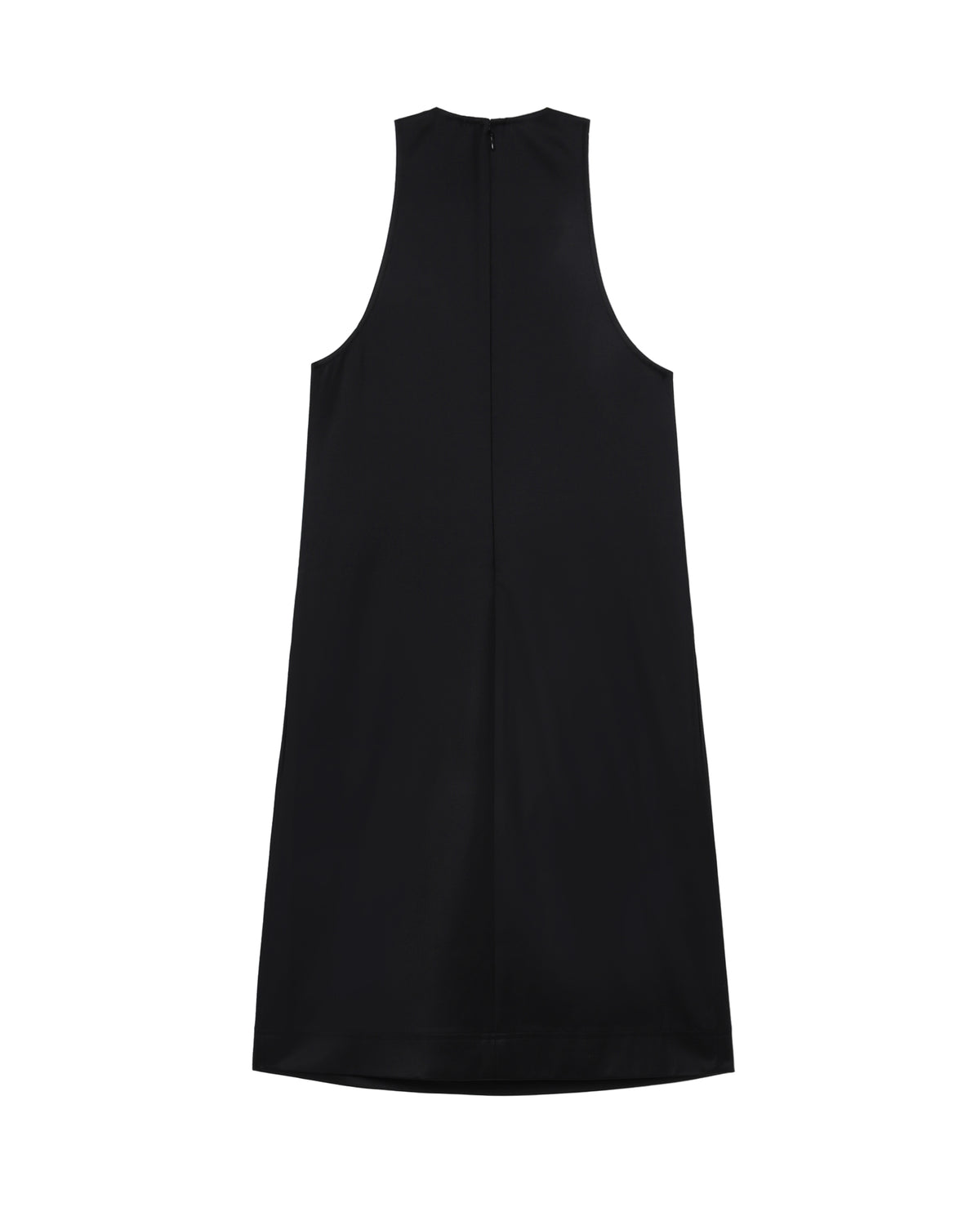 Scoop-neck mini dress