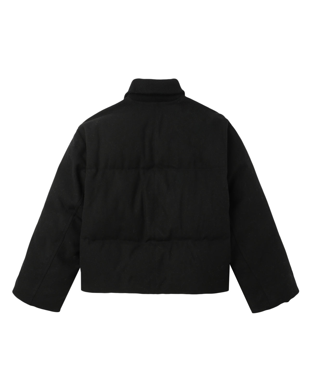 Flannel puffer jacket