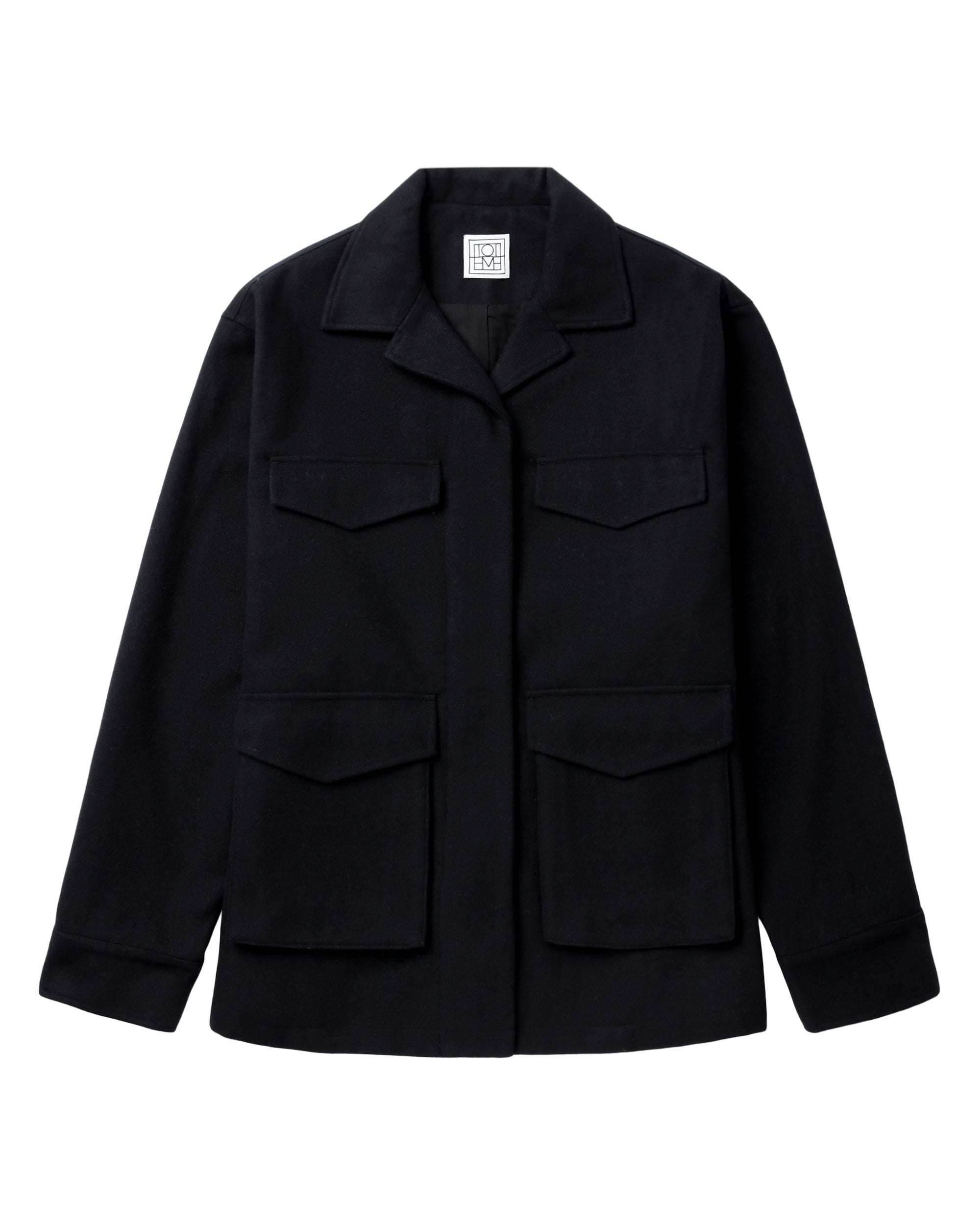 Felt cargo jacket