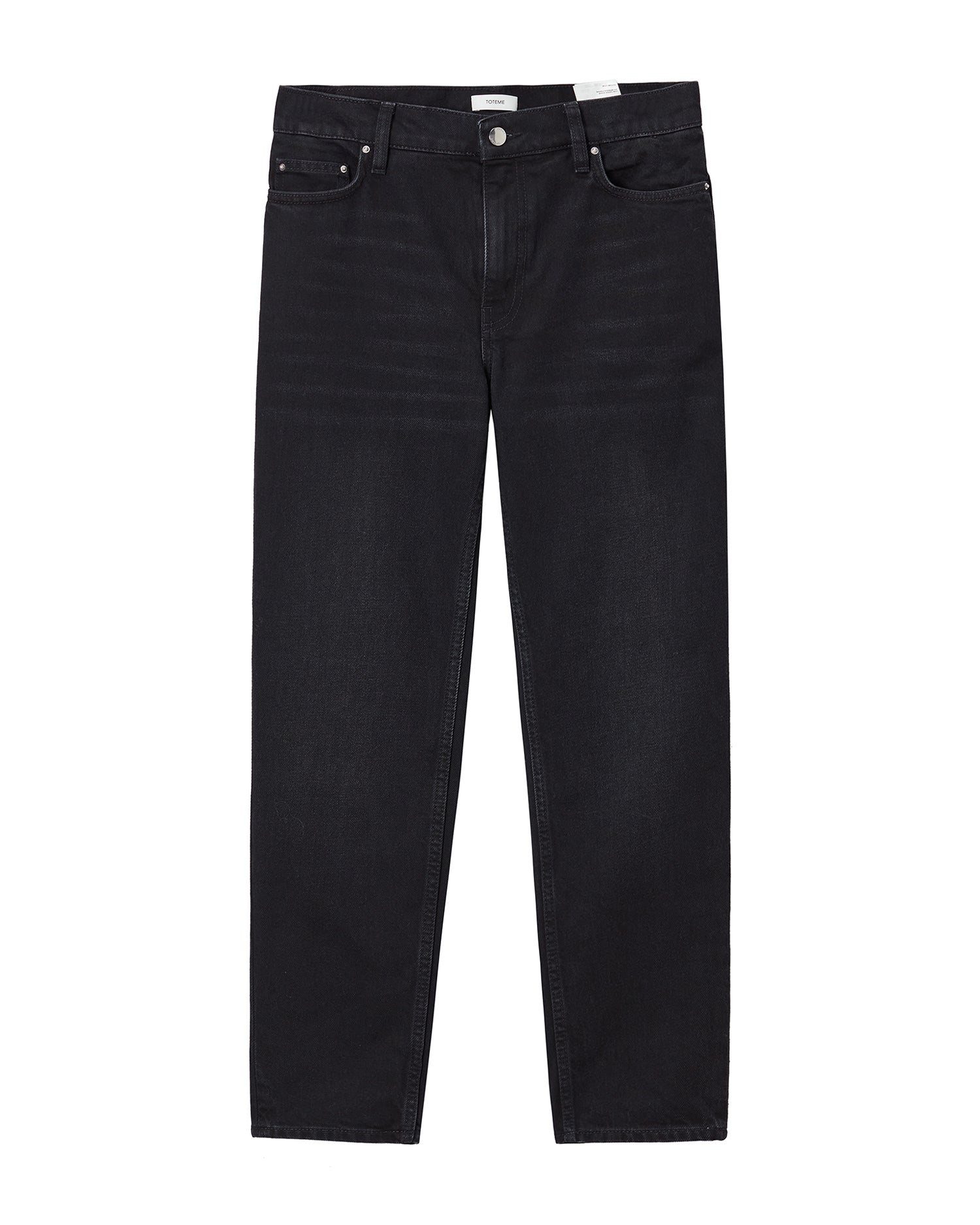 Low taper denim jeans