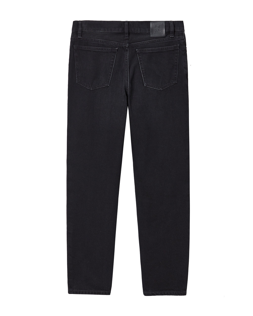 Low taper denim jeans